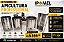 KIT Centrifuga elétrica 36 + decantador 300kg + laminador + Derretedor elétrico 60 + mesa 45 quadros - Imagem 1