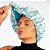 Touca Verde Cetim Anti Frizz Ajustável - Imagem 1