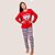 Pijama Estampado Diones Camiseta Manga Longa Calça Infantil - Imagem 4