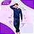 Pijama Diones Calça Poá Manga Longa Frio Masculino Plus Size - Imagem 6