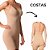 Body Redutor Cinta S/ Costura Short Selene Alta Compressão - Imagem 4