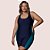 Maiô Natação Selene Verão Praia Básico Feminino Plus Size - Imagem 2