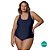 Maiô Plus Size Regata Clássico Básico Verão Selene - Imagem 1