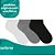 Kit Três Meias Esportiva Masculina Sapatilha Selene Conforto - Imagem 10