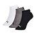 Kit 3 Pares Meia Puma Cano Curto Esportiva Masculina Algodão - Imagem 4