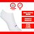 Kit 3 Pares Meia Sapatilha Invisível Puma Algodão 4710 - Imagem 2