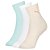Kit 3 Pares Meias Cano Medio Algodao Puma Esporte Feminino - Imagem 1