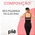 Calça Legging Gestante Plié Maternidade Cintura Alta - Imagem 6