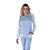 Pijama De Inverno Feminino Canelado Estampado - Imagem 2