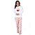 Pijama Feminino Inverno Longo Soft Majestosa Fleece Adulto - Imagem 3