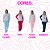 Pijama De Inverno Feminino Plus Size Plush Tamanho Especial - Imagem 15
