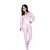 Pijama De Plush Feminino Juvenil De Inverno Bolso Kanguru - Imagem 7