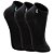 Kit De Meias Lupo Kids 3 Pares Cano Curto Infantil Atacado - Imagem 5