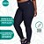 Calça Legging Básica Selene Plus Size Feminina Cintura Alta - Imagem 4