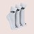 Kit Com 3 Pares De Meias Cano Médio Masculina Mormaii - Imagem 3