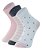 Kit Com 3 Pares Meias Infantil Bebe Mash De Algodão - Imagem 3