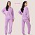 Pijama Soft Feminino Inverno Longo Adulto Fleece Básico - Imagem 6