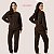 Pijama Soft Feminino Inverno Longo Adulto Fleece Básico - Imagem 2