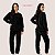 Pijama Soft Feminino Inverno Longo Adulto Fleece Básico - Imagem 4