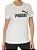 Camiseta Puma Logo Grande Estilo Feminina Em Algodão - Imagem 3