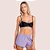 Shorts She Verão Liso Básico Feminino Com Elástico No Cós - Imagem 3