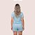 Pijama Feminino Dione Com Camiseta Estampada E Shorts - Imagem 2