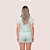Pijama Feminino Dione Com Camiseta Estampada E Shorts - Imagem 8