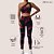 Calça Leg E Top Conjunto Feminino Academia Fitness Caminhada - Imagem 13
