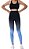 Calça Legging Degradê Academia Fitness Feminina Sem Costura - Imagem 1