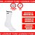 Kit 3 Pares Meias Puma Cano Alto Masculina Adulto Original - Imagem 4