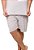 Pijama Plus Size Masculino Camiseta Lisa E Shorts Estampado - Imagem 6