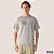 Camiseta Fila Letter Outline Casual em Algodão Confortável com Manga Curta e Gola Careca - Imagem 3