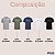 Camiseta Fila Letter Outline Casual em Algodão Confortável com Manga Curta e Gola Careca - Imagem 13