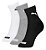 Kit Com 3 Pares Meia Esportiva Masculina Cano Médio Puma - Imagem 1