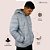 Jaqueta Puffer Impermeável Masculina Com Capuz Removível - Imagem 11