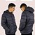 Jaqueta Puffer Impermeável Masculina Com Capuz Removível - Imagem 10