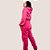 Conjunto Feminino Liso Moletom Cargo Com Touca Toque Macio - Imagem 2