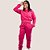 Conjunto Feminino Liso Moletom Cargo Com Touca Toque Macio - Imagem 1