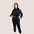 Conjunto Feminino Liso Moletom Cargo Com Touca Toque Macio - Imagem 6