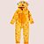 Pijama Tiptop Infantil Peludinho Bichinho Inverno Com Capuz - Imagem 13