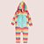 Pijama Tiptop Infantil Peludinho Bichinho Inverno Com Capuz - Imagem 1