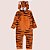 Pijama Tiptop Infantil Peludinho Bichinho Inverno Com Capuz - Imagem 4