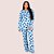 Pijama Soft Feminino Inverno Longo Adulto Fleece Básico - Imagem 1