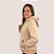 Blusa Moletom Liso Algodão Feminina Canguru Basico - Imagem 17