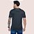 Camiseta Corinthians Masculina Gola V Escudo Bordado - Imagem 3