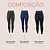 Calça Legging Feminina Cintura Alta Leg Grossa Fitness - Imagem 16
