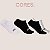Kit 3 Meias Lisa Fila Original Cano Curto Light Unisex - Imagem 5