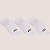 Kit 3 Meias Lisa Fila Original Cano Curto Light Unisex - Imagem 2