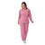 Pijama Plus Size Frio Inverno Com Bordado Feminino Adulto - Victory - Imagem 3