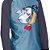 Camiseta Selene Infantil Uv Estampada Verão Calor Praia - Imagem 6